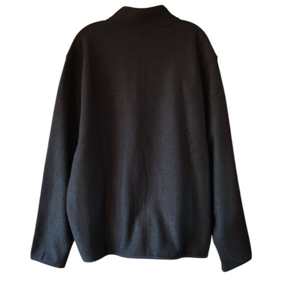 NEW Eddie Bauer Mens Black Sweater Fleece - Picture 7 of 7